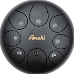 Amahi Tongue Drum - 10" Black