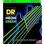DR Neon Green Light Electric Strings 9-42