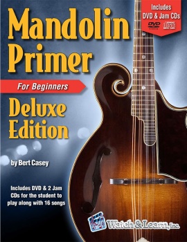 Watch & Learn Mandolin Primer Deluxe w/CD/DVD