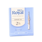 Rico Royal Soprano Sax Reeds, Strength 3.0, Box of 10