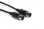 Hosa MID-303BK 3' MIDI Cable