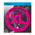 D'Addario EXL170S Nickel Wound Bass Guitar Strings, Light, 45-100, Long Scale