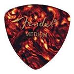 Fender Rounded Triangle Pick, Medium, Shell, Bag of 72