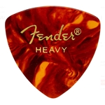 Fender Rounded Triangle Pick, Heavy, Shell, Bag of 72