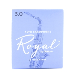 Rico Royal Alto Sax Reeds #3 - Box of 10