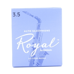 Rico Royal Alto Sax Reeds 3.5 - Box of 10