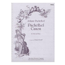 Pachelbel Canon for Viola and Piano