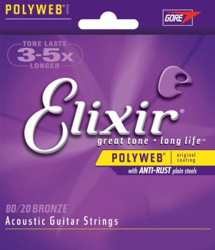 Elixir Polyweb Acoustic Medium 13-56