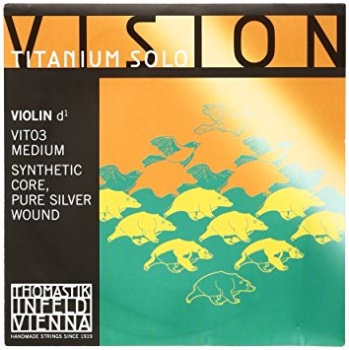 Vision Titanium Solo Silver Wound Violin D String