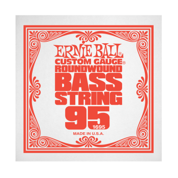 Ernie Ball .095 Nickel Wound Electric Bass String Single
