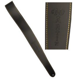 Martin Slim Leather Guitar Strap - Black