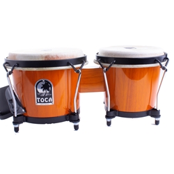 Toca Synergy Wood Bongos - Amber