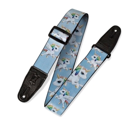 Levy's MPS2-132 2" Sublimation Guitar Strap, Unicorns